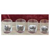 4 pc. vintage commemorative Confederate General