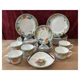 25 pc. Eden by Wedgwood dinnerware: salad plates,
