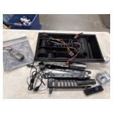 Collection of parts and components for assembling