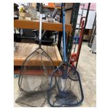 2 pc. telescoping-handle fishing landing nets.