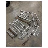Assorted collection of vintage, open-end and