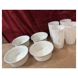 8 pc Oneida OvenBright bowls, and Celtic
