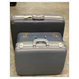 3 pc. mid-20th-century JC Higgins Fine Luggage