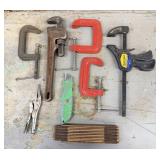 Tools Bundle- Orange Clamps, Quick-Grip Bar
