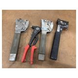 Heavy-duty industrial hand tools, including two