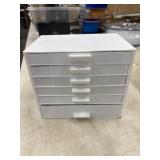3D printing made drawer full of mixed parts and
