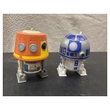 a Star Wars Droidables Chopper (C1-10P) 4-inch