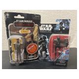 2 Carded 3.75-inch Star Wars action figures from