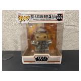Bo-Katan Kryze on the throne Funko Pop number 669