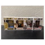 Lot of 4 Star Wars Funko Pop all are brand New