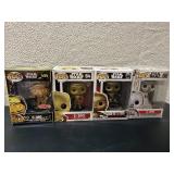 Lot of 4 Star Wars Funko Pop C-3PO all are brand