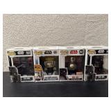 Lot of 4 Star Wars Funko Pop all are brand new