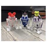 ï¿½Star Wars Disney Droid Factory Lot of 3 -