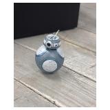 Star Wars metallic blue and white BB-unit droid