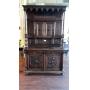19th Century Antique French Oak Buffet Cabinet