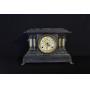 Seth Thomas Adamatine 4 Column Mantle Clock w/Key