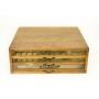 Vintage J&P Coats Spool Cabinet Three Drawers