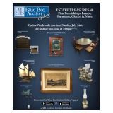 Fine Furnishings: Lamps, Furniture, Clocks, & More