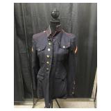 Usmc Marines Dress Blues Miliary Coat