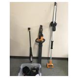 Worx Hydroshot, Hedgetrimmer & More