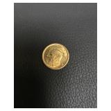 Iranian 1/2 Pahlavi Gold 4.1g Coin