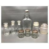 Antique & Vintage Glass Bottle Collection
