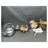 Longaberger Basket, Art Deco Cupcake Tray & More!