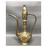 Sarna India Brass Oil Can/tea Pot