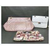 Quilted Look Pearlized Pink & More Purses