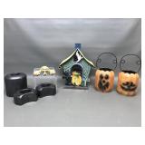 Partylite Candle Holders & Spooky Decor Including