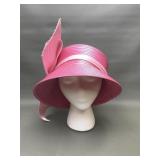 Fabulous Pink Rhinestone Church Or Derby Hat