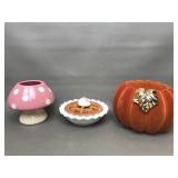 Bath & Body Works Pumpkin Candle Holder & More