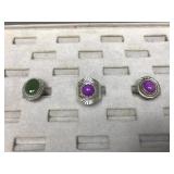 Sterling Silver Costume Jewelry Rings