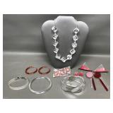 Vintage Lucite Costume Jewelry
