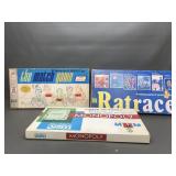 Vintage Monopoly, The Match Game & Rat Race Games