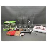 Ball Jars, Pilsner Glasses, Poo Moji Molds & More!