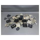 Vtg To Modern Costume Jewelry Pierced Earrings