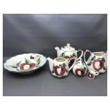 Vintage Purinton Pottery Open Apple Design