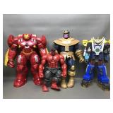 Modern Marvel Action Figures Including Thanos