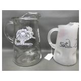 Bc Comic Strip By Johnny Hart Glass Pitchers