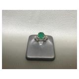 Sterling Silver Art Deco Ring