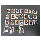 Vintage 1970's Puffy Sticker Collection