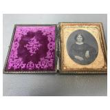 Antique Ambrotype Tintype Photo