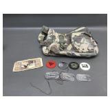 Camo Purse, Dog Tags, Military Payment Cert & More