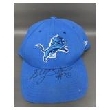 Signed Billy Sims #20 Detroit Lions Hat
