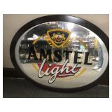 Amstel Light Mirrored Sign