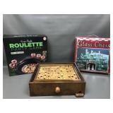 Glass Chess, Labyrinth Tilt & Drinking Roulette