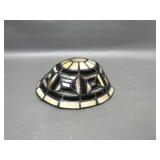 Quoizel Vtg Tiffany Style Turtle Glass Lampshade