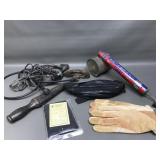 Vtg Bug Sprayer, Leather Fanny Pack & More