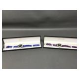New Genevex Blue & Purple Wristwatches